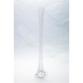 Diamond Star Diamond Star 87187 24 in. Tower Vase; Clear 87187-24C